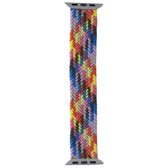 Woven Loop Band for Apple Watch (41/40/38mm) Cases - Gray Multi Color (135mm)