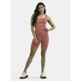 thumbnail image 5 of No Boundaries Seamless Cropped Tank Top and Bike Shorts Set, Women's, 5 of 5
