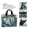 thumbnail image 4 of FORMRS 16" Laptop Bag Carrying Sleeve Case with Handle Travel Shoulder Briefcase, Retro Tree, 4 of 8