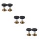 thumbnail image 2 of Marco de Cama Kearding 2 uds Herramienta Antivibración Tapones de Cabecero Roscados Ajustables Negro, 2 of 6