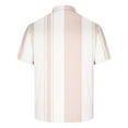 thumbnail image 4 of Chemises pour Hommes, Chemise à Manches Courtes Décontractée à Boutons Imprimés pour Hommes, 4 of 4