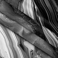 thumbnail image 6 of Black Marble Shower Curtain Abstract Ombre Modern Fabric Bath Curtains Luxury Grey Black Shower Curtins Bathroom Accessories 72x72 Inches, 6 of 6