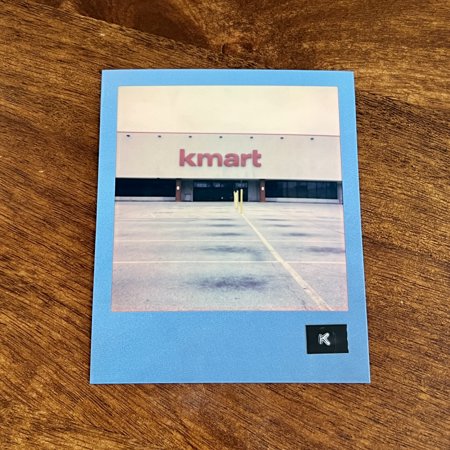 POSTER KMART - Limited Edition Original Polaroid Film Print #1/1 - -UNFRAMED
