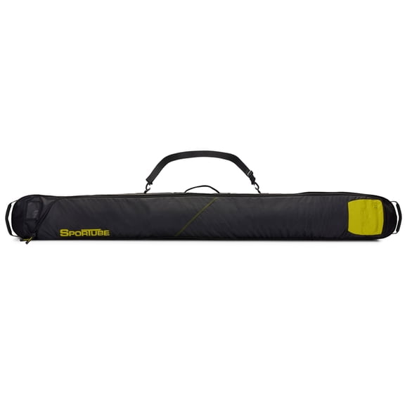 Sportube Wanderer Ski Sleeve Lightweight Bag with Full-Length Zipper Compartment, Citrus