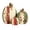 D, variant on Fall decor,Wooden Pumpkin Decor Set of 3,6.7-Inch Farmhouse Rustic Fall Tabletop Ornaments with Leaf Acorn Carvings for Thanksgiving Halloween Centerpiece