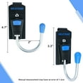 thumbnail image 5 of MELOTOUGH Tool Holster Cordless Drill Holster Tool Belt Hook with Metal Clip for Work Belt（Blue 1pcs） C55, 5 of 6