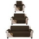 thumbnail image 1 of Juego de Protector Cubre Sala Melocotton Hogar Doble Vista Capitonado CHOCO-CAMEL, 1 of 3