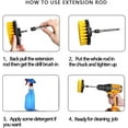 thumbnail image 3 of 16Pcs Drill Brush Set, Power Scrubber Cleaning Kit, Drill Brushes with Extension Attachment, Scouring Pads, Sponge Pads for Tiles, Sinks, Bathroom, Kitchen, Car, 3 of 6