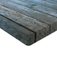 thumbnail image 2 of Ambesonne Fence Fitted Sheet 2 Pcs Set, Grungy Painted Wooden Fence, Twin XL, Pale Azure Blue Dust, 2 of 3