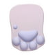 thumbnail image 5 of Alfombrilla de ratón con diseño de pata de gatito, con respaldo antideslizante para la muñeca, cómoda para el escritorio Azul gris, 5 of 9