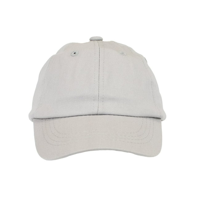 Kidcentral Essentials - Baby Hats -Baby Ball Cap - Grey - Baby 0-12M