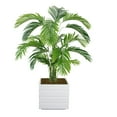 thumbnail image 1 of Artificial Faux Real Touch 5.5 Feet Palm Tree With Planter, 1 of 1