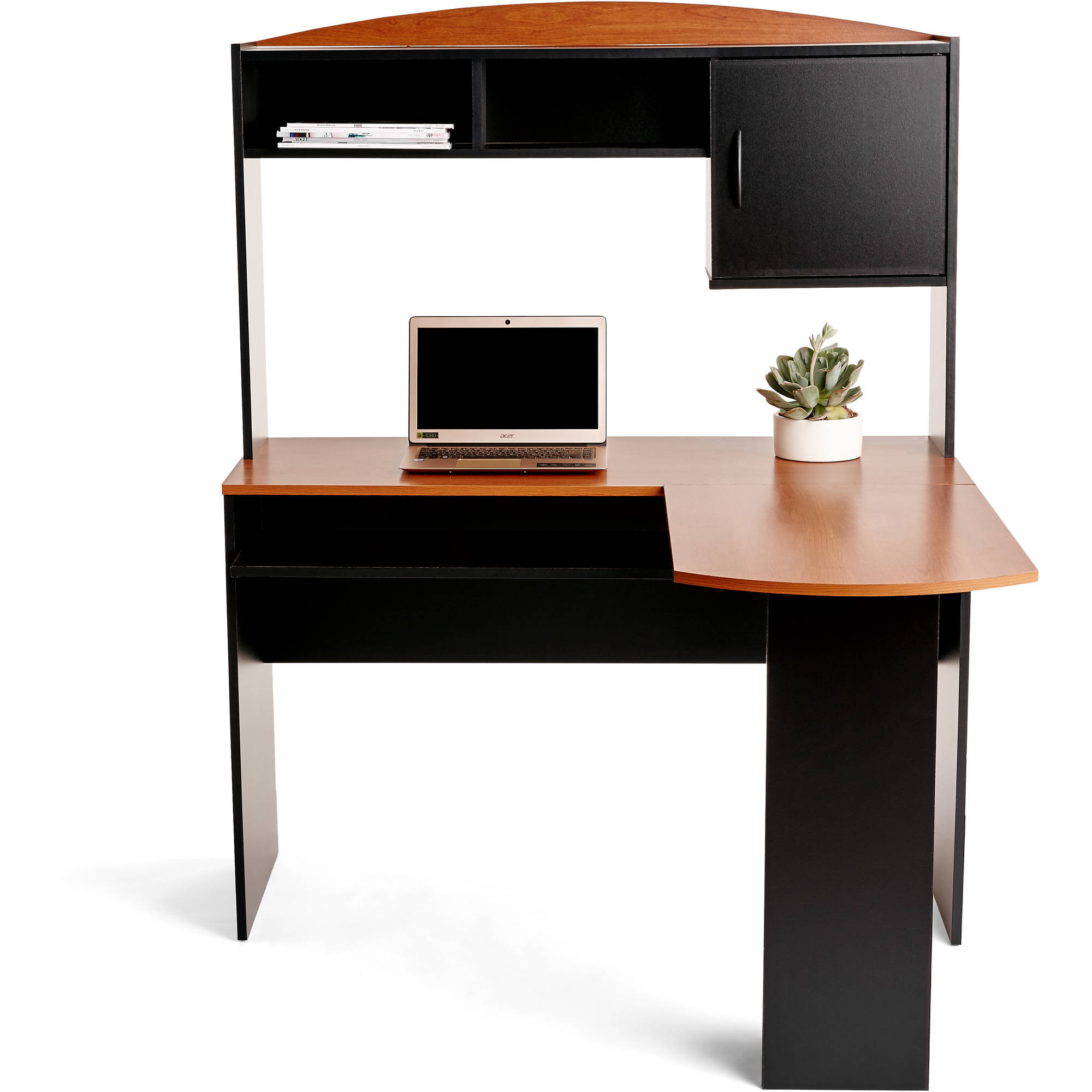 Ameriwood Home L-Shaped Desk with Hutch, Multiple Colors - image 3 of 4