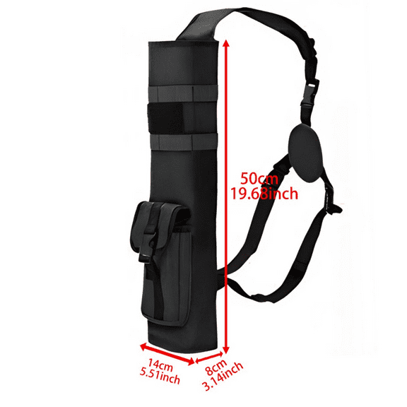 Tactical Arrow Quiver High-Capacity Bowhunting & Target Quiver