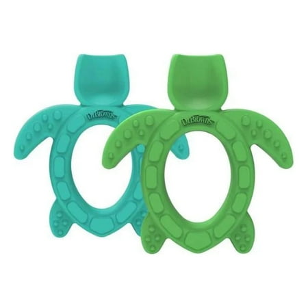 UPC: 0072239321997 | Dr. Brown – 2Pk Silicone Starter Spoon Green