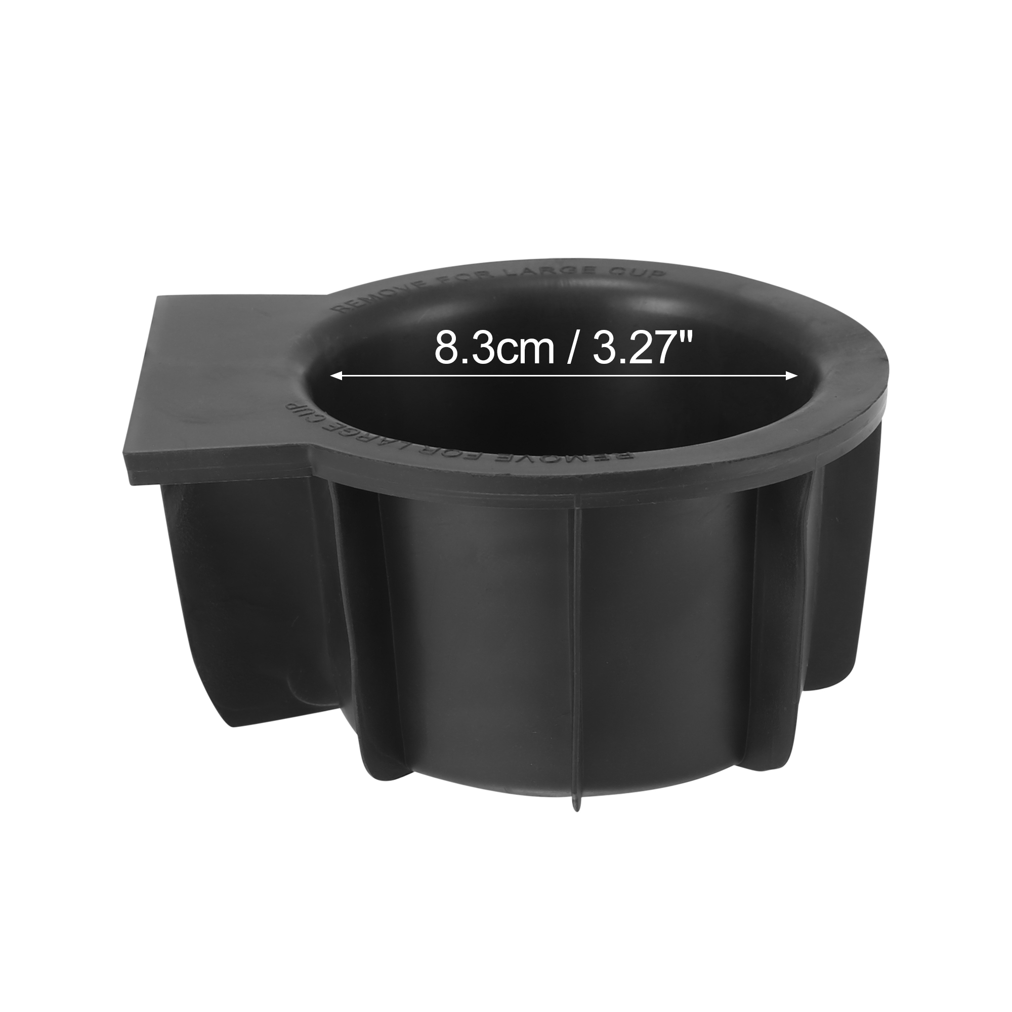 Unique Bargains Cup Holder Rubber Inserts Liner for Ford F-150 2004 to 2014 2 Pieces