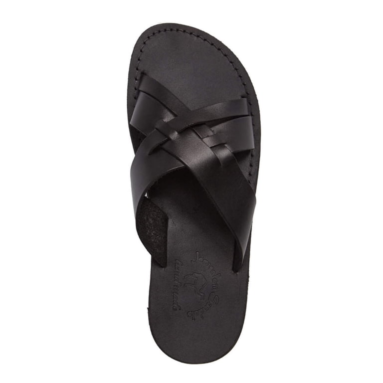 Jesse - Leather Woven Strap Sandal - Mens Sandals - Walmart.com display picture 1