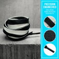 thumbnail image 3 of INSPIRE CHIC Two-tone Flat Shoelaces Casual Stylish Shoestrings for Sneakers Black White 140cm/55.1", 3 of 4