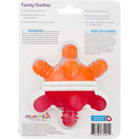 Munchkin Twisty Teether Ball 6+ Months