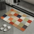 thumbnail image 4 of COM1950s Tapis de Sol Super Absorbant, Entrée en Silicone Oxygène Tapis Antidérapants Épaissis Séchage Rapide Tapis de Salle de Bain Tapis de Porte de Salle de Bain, 4 of 6