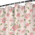 thumbnail image 3 of Pioneer Flower Floral Print Pattern Shower Curtain 72"x72", Bathroom Decorative Shower Curtain Set with 12 Hooks, Waterproof Washable, 3 of 6