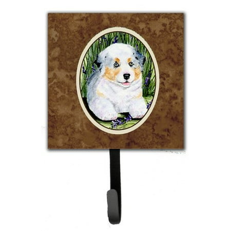 Caroline's Treasures Australian Shepherd Leash Holder and Wall Hook