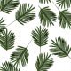 thumbnail image 3 of Xiao Hua 12 hojas artificiales de palmera tropical verde para decoración de hogar, oficina y fiestas., 3 of 4