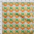 thumbnail image 4 of oneOone Cotton Poplin Mint Green Fabric Ikat Craft Projects Decor Fabric Printed By The Yard 56 Inch Wide, 4 of 6