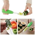 thumbnail image 6 of Shiogb Vegetable Cutter,Corkscrew Multifunctional Vegetable Corer 4 Size Interchangeable Head Vegetable Screwdriver Digging Kitchen Gadget Cooking Tool for Removing From Vegetables, 6 of 7