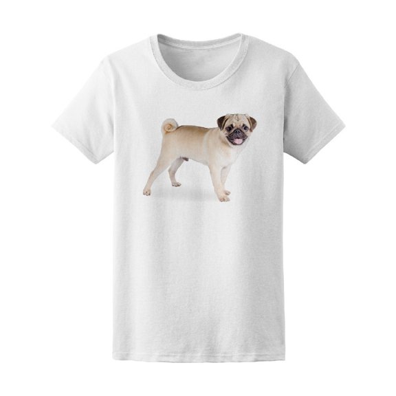 Funny Cute Puppy Pug Tee Men's -Image by Shutterstock