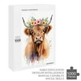 thumbnail image 6 of 1000 Piece Jigsaw Puzzle for Adults - Wood Puzzles - Highland Cow - Great for Stress Relief and Mindfulness, 6 of 8