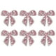 thumbnail image 1 of Uxcell 6-Pack Parches de Strass en Forma de Lazo de 6cm Rosa Apliques Adhesivos Brillantes para DIY/Ropa/Zapatos/Bolsa, 1 of 7