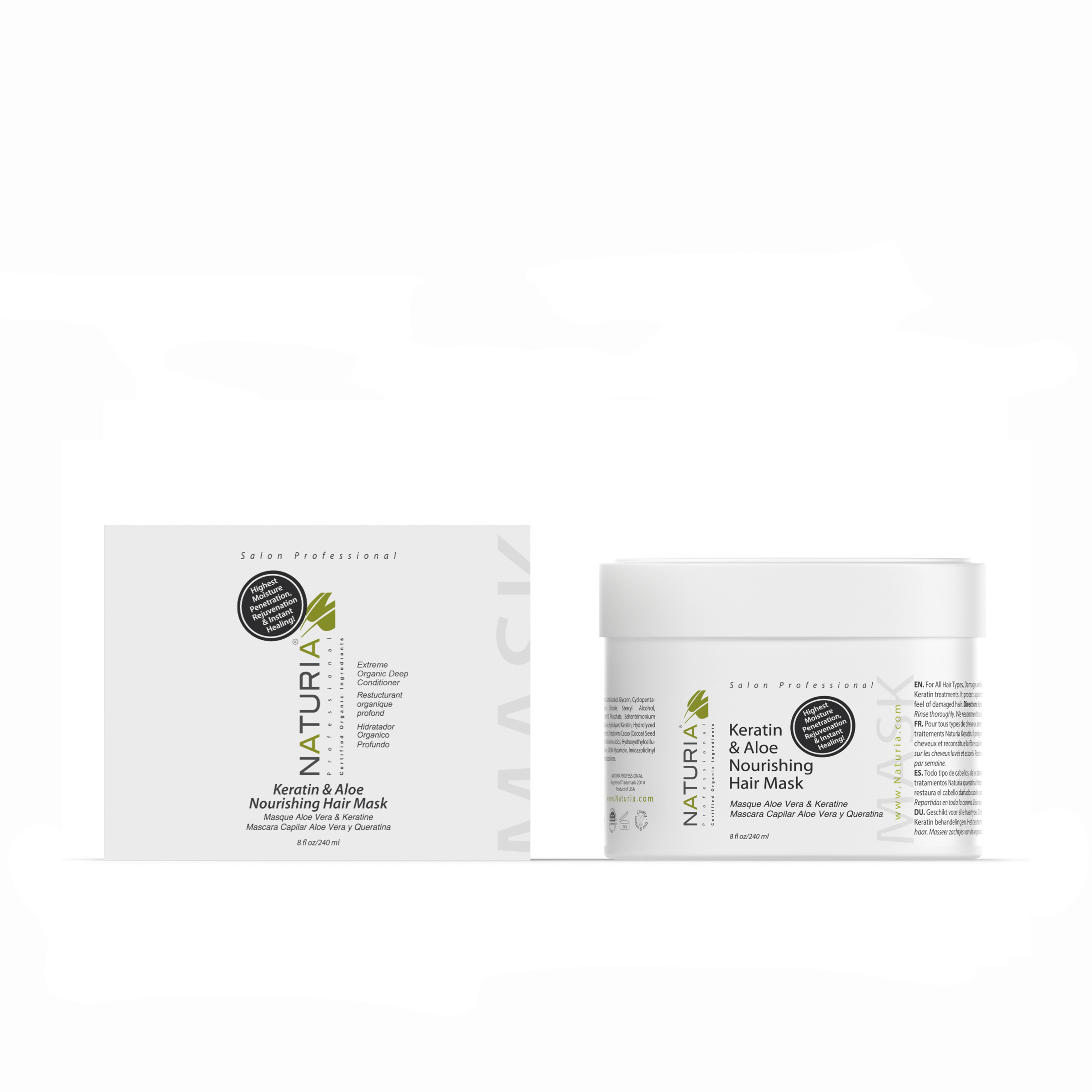 NATURIA keratin nourishing mask 300ml 3個 Amazon | 【NATURIA