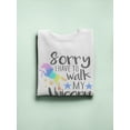 thumbnail image 3 of Walk My Unicorn Sweatshirt Women -Image by Shutterstock, Female XX-Large, 3 of 4