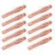 thumbnail image 5 of 10Pcs Contact Tips M6 Conductive Nozzle Copper Wire Feeding Welding Gun Accessory 45x7.5x1.2mm, 5 of 5