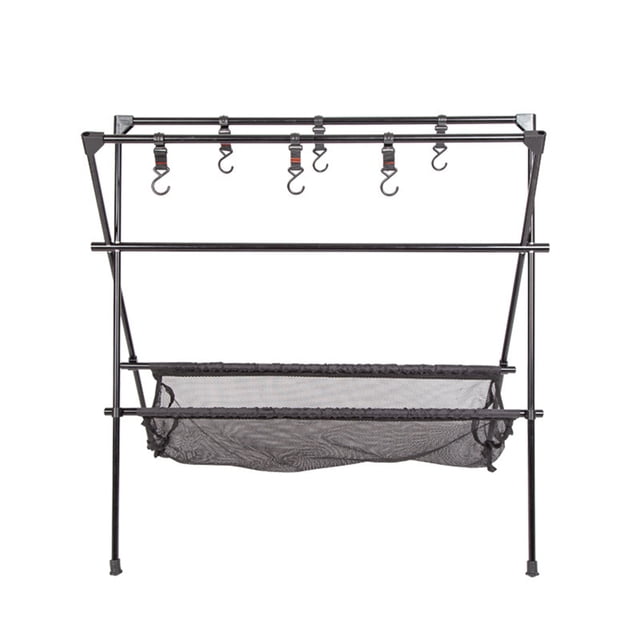 Ligero Plegable Camping Utensilios de cocina Estante para colgar Estante Portátil Aleación de alumin Abanopi Percha para utensilios de cocina