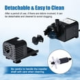 thumbnail image 4 of Bomba de Agua ECO-WORTHY 216 GPH Sin Escobillas 12-24V DC con Cable de 5m, 4 of 9