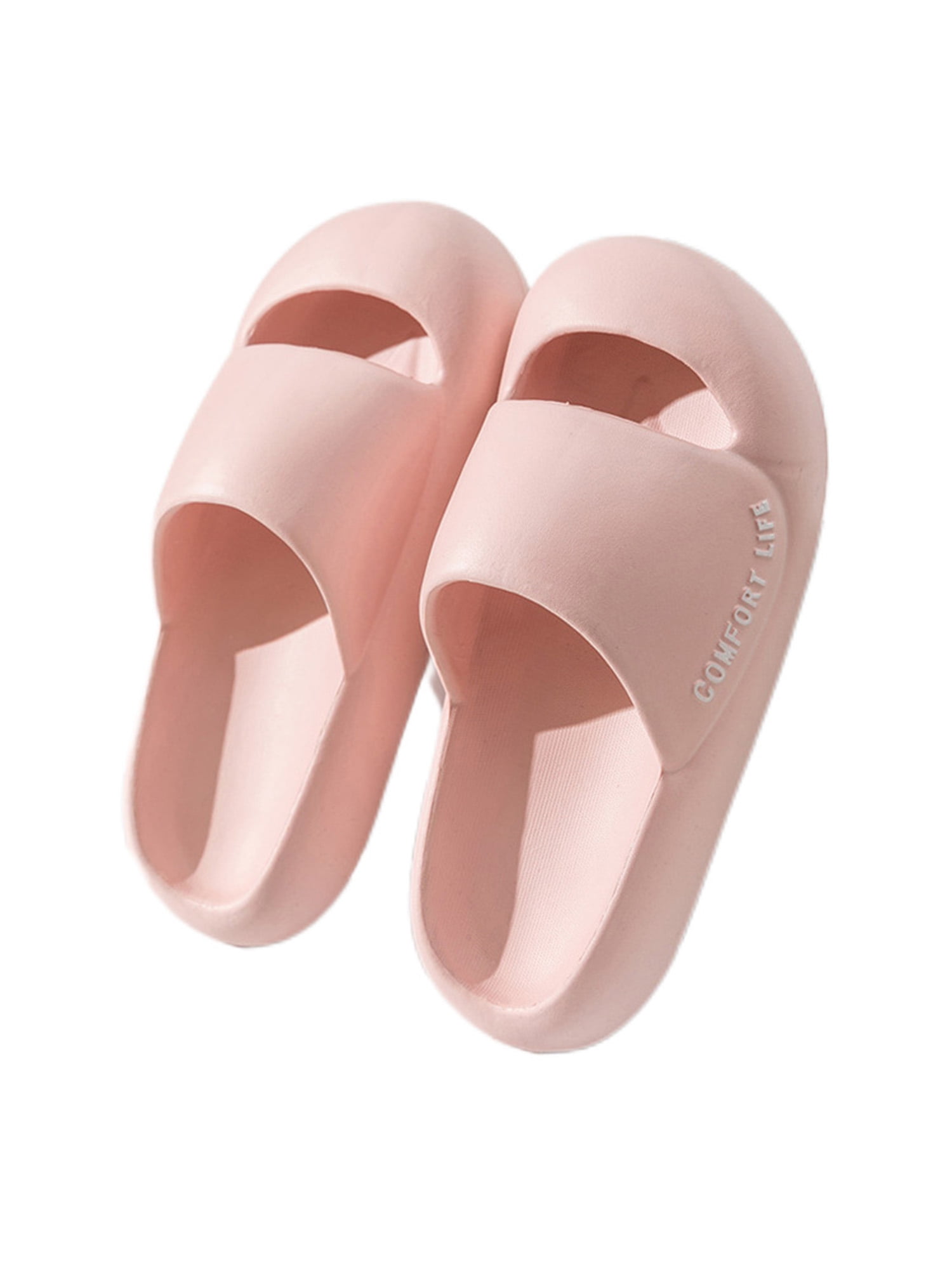 Washable Toweling Slippers Lightweight Cosy Comfort Womens Pink Beige & Blue 