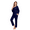 A5-Navy Blue, variant on ANLIQI Women's Pajama Sets 100% cotton Long Sleeve Shirt and Pants Sleepwear Nightwear Soft Pjs Lounge Sets(Dusty Rose, Large)