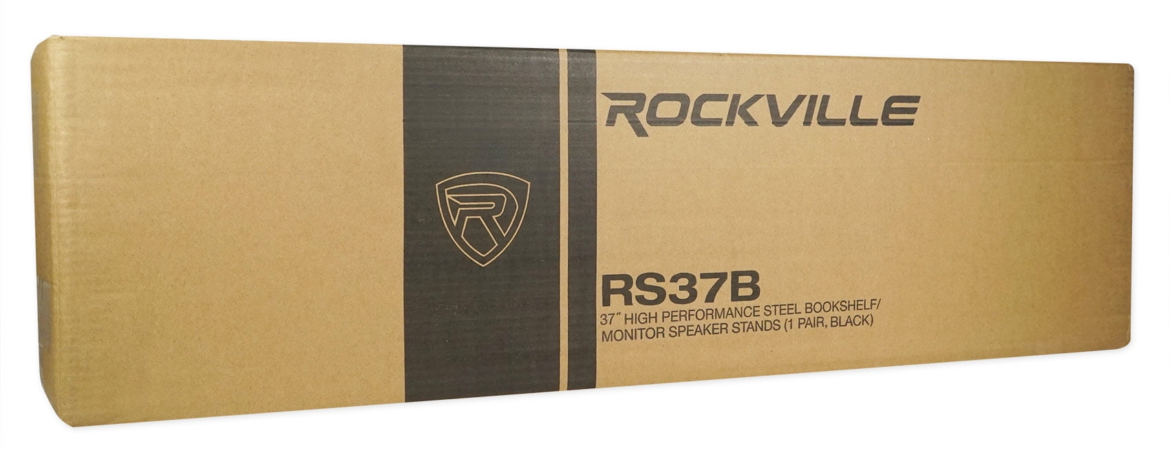 Pair Rockville APM5B 5.25" 250w Powered USB Studio Monitor Speakers+37" Stands