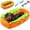 Medium, variant on Hot Dog Bed for Dachshund, 2027 New Funny Hot Dog Bed Novelty Washable Dachshund Dog Bed with Thick Fabric Cushion and Zipper for Living Room Office, Perfect Dog Owner Gift (Medium)