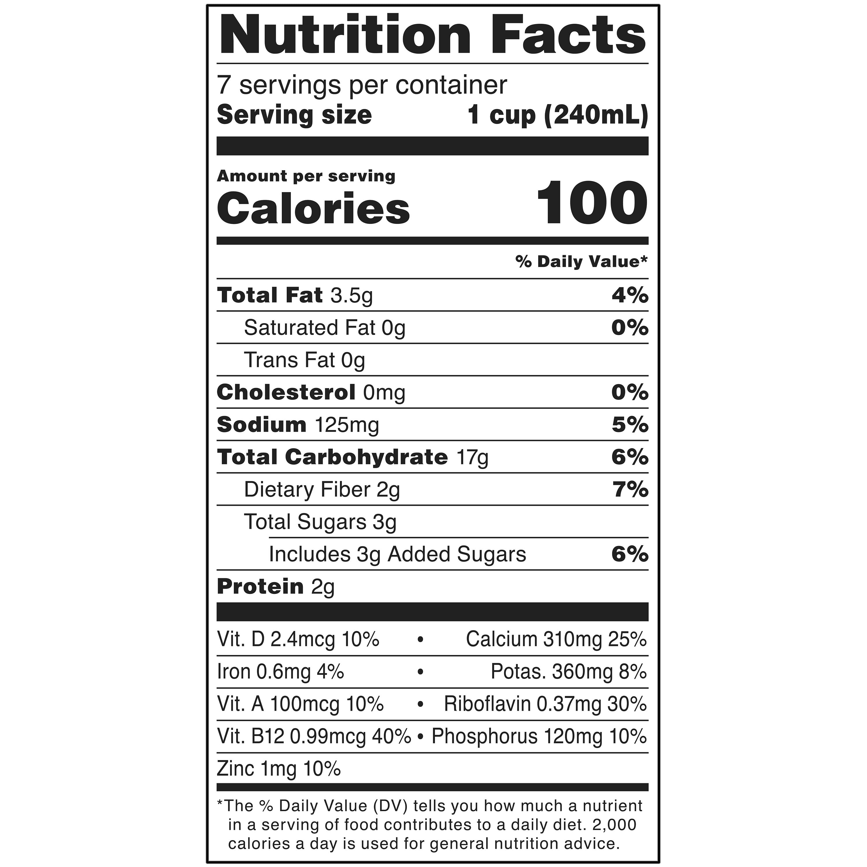 bettergoods Plant-Based Original Oat Milk, 59 fl oz