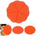 thumbnail image 1 of Silicone Waffle Maker, Square-Shaped Waffle  Non-stick  For Muffin For Breakfast Baking, 1 of 8
