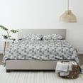 thumbnail image 3 of Linen Market 4 Piece Sheet Set Patterned, Full, Make A Wish Gray, 3 of 5