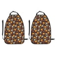 thumbnail image 2 of Kdxio Skulls Print 2 Pack Car Kick Mat Seat Cover Back Protector Mat with Pockets for Organizer Backseat Protector and Storage Anti Kick Pad for Vehicles, 2 of 9