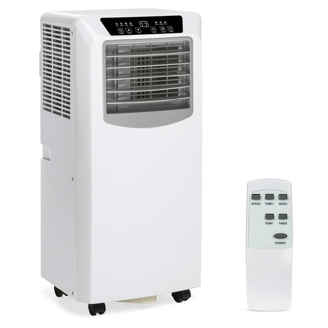 Best Choice Products 10,000 BTU 3-in-1 Air Conditioner Cooling Fan Dehumidifier w/ Remote Control, 200 SqFt Capacity
