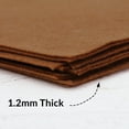 thumbnail image 3 of Threadart Premium Felt By the Yard - 36" Wide - Brown | Soft Wool-Like Feel | 1.2mm Thick for DIY Crafts, Sewing, Crafting Projects | Compatible with Cricut Maker, 3 of 9