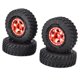 thumbnail image 2 of 4 Uds. Para neumáticos Scx24, accesorios duraderos, prácticos y estables reemplazables para coche RC para AXI00001 para AXI00002 para modelo a escala 1/24, 2 of 8