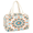 Gray, variant on Jiaoprinted Blue Seashells Starfish Travel Makeup Bag for Women, Large Waterproof Toiletry Organizer, Portable Cosmetic Pouch with Handle for Daily Use, Beach