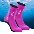 thumbnail image 4 of Traje de neopreno para adultos Botas de neopreno Deportes acuáticos roja XS Sharpla Calcetines de buceo, 4 of 8
